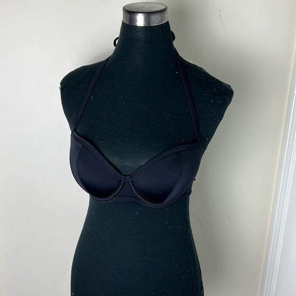 Pink Victoria’s Secret’s Push Up Padded Triangle Bikini Top Size 34D - Picture 4 of 10